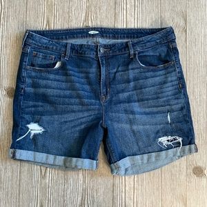 Old Navy high waist denim shorts size 16